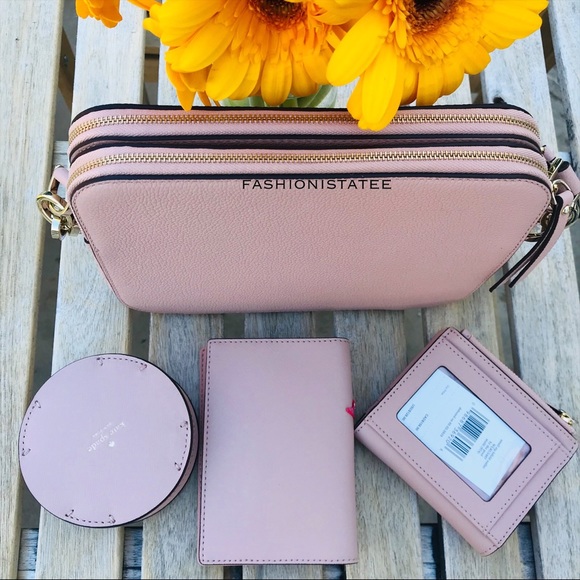 Kate spade camera flamingo crossbody coin wallet - Picture 5 of 8